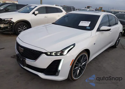 2024 Cadillac Ct5 Premium Luxury z USA, uszkodzony, nr VIN 1G6DN5RW8R0131197